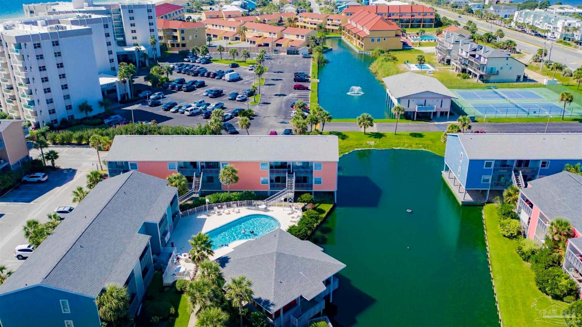 Villas On The Gulf L1- Ocean View Steps To Beach! Pensacola Beach Buitenkant foto