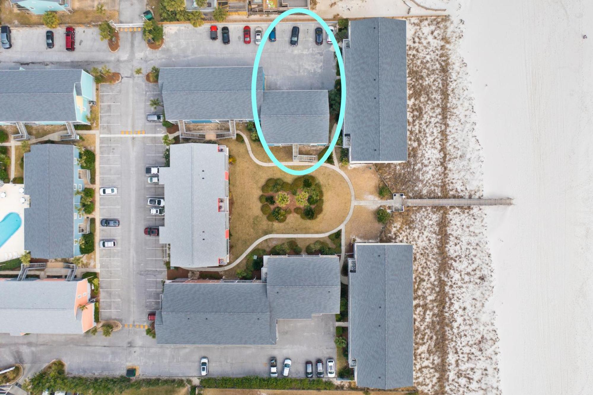 Villas On The Gulf L1- Ocean View Steps To Beach! Pensacola Beach Buitenkant foto