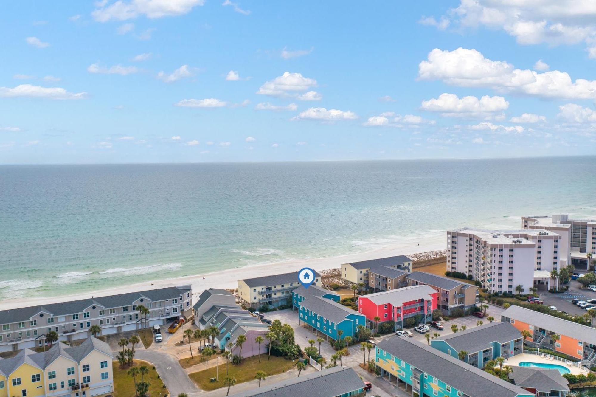 Villas On The Gulf L1- Ocean View Steps To Beach! Pensacola Beach Buitenkant foto