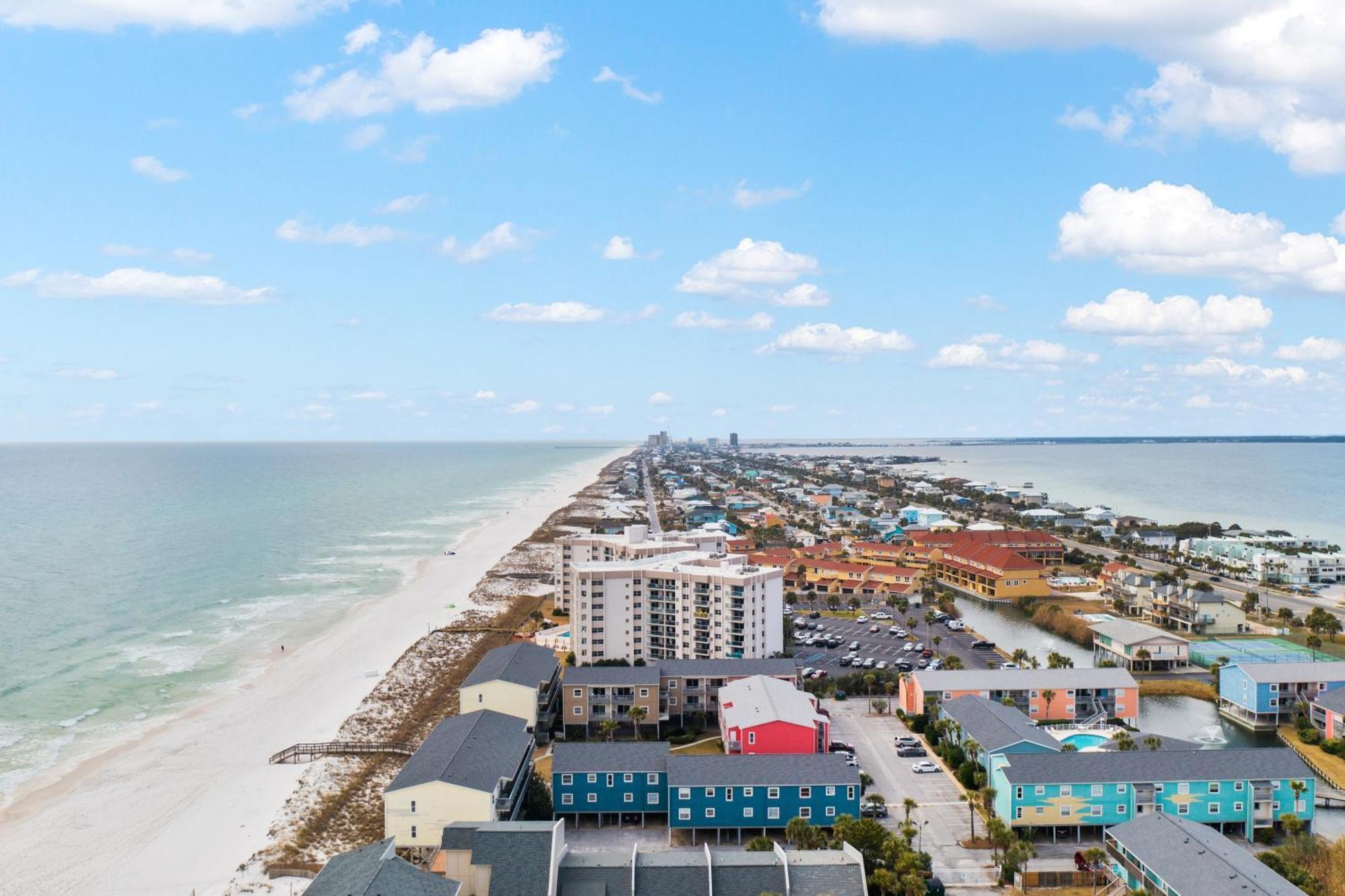 Villas On The Gulf L1- Ocean View Steps To Beach! Pensacola Beach Buitenkant foto