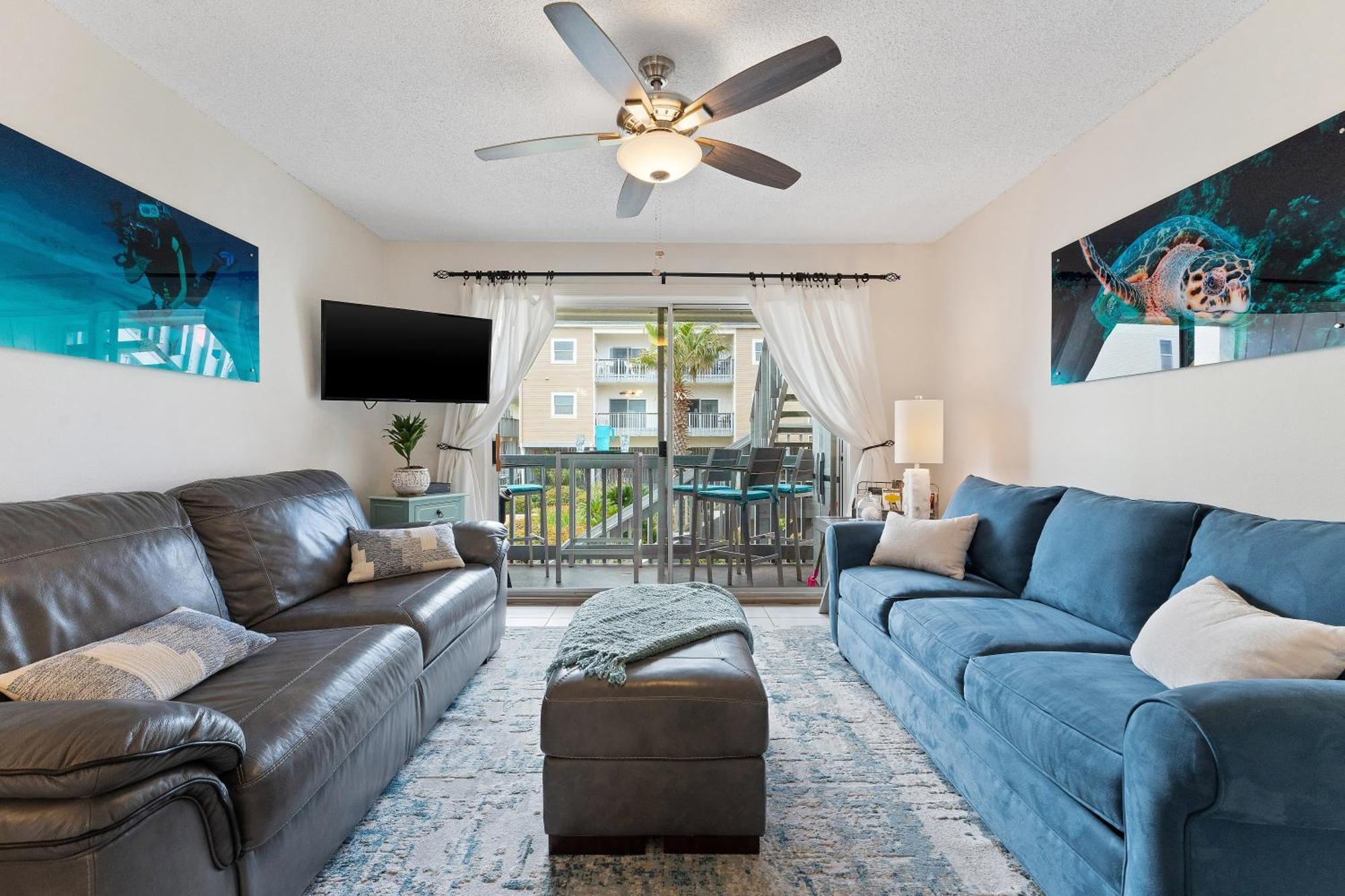 Villas On The Gulf L1- Ocean View Steps To Beach! Pensacola Beach Buitenkant foto